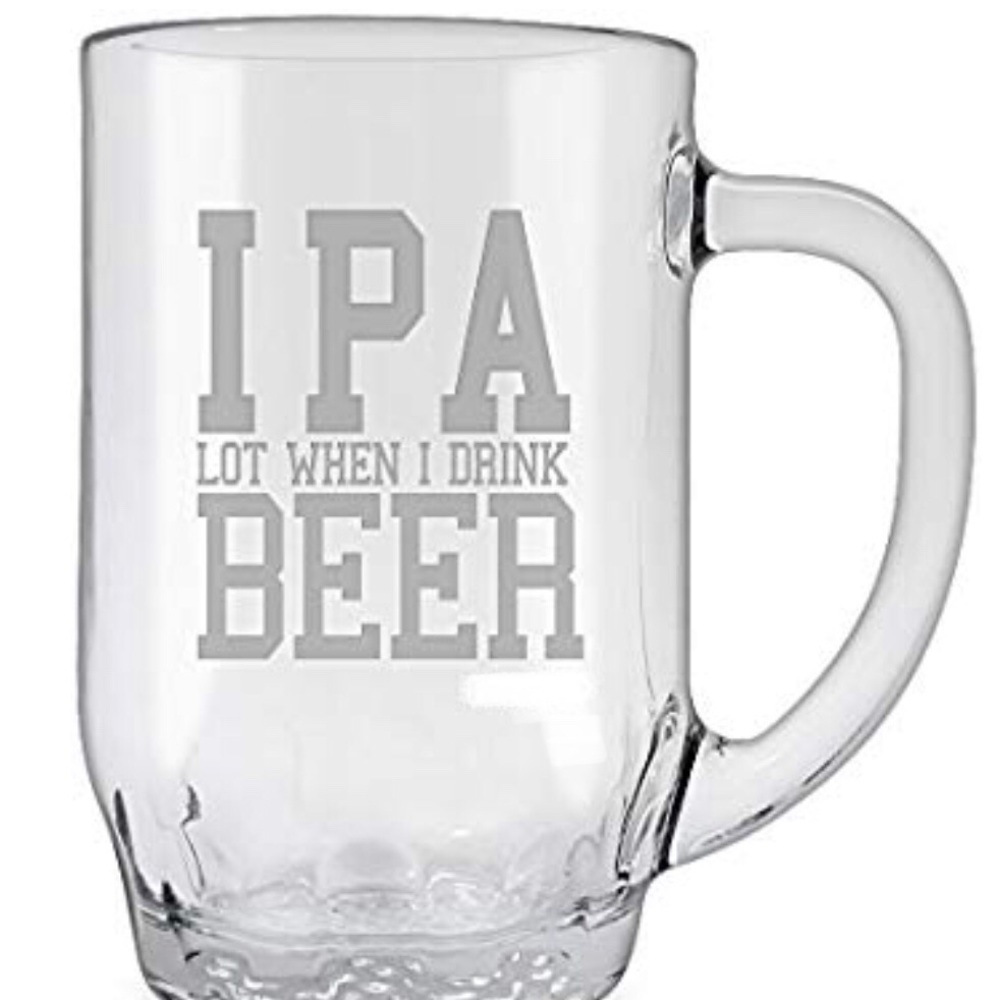 2 IPA Beer Mugs!